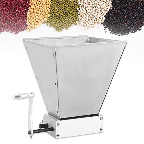 Molinillo de cereales manual para maíz, 2 rodillos de 3,6 kg/min