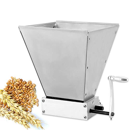 Molinillo de cereales manual para maíz, 2 rodillos de 3,6 kg/min