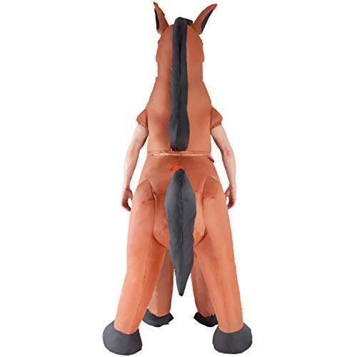Morph Divertido Disfraz Inflable Animal Adultos Caballo - Una talla le queda a la mayoría , color/modelo surtido