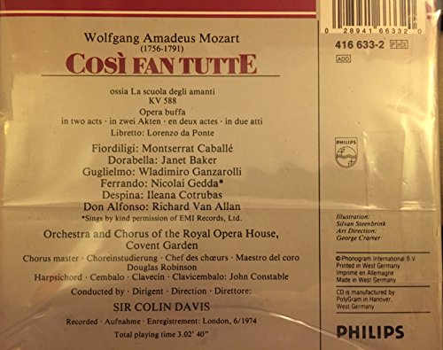 Mozart-Davis-Cosi Fan Tutte