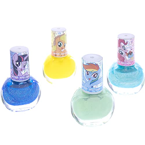 My Little Pony - Townley Girl Juego de esmalte de uñas Peel Off con colores brillantes y opacos para niñas de 3 años o más, perfecto para fiestas, fiestas de pijamas y cambios de imagen