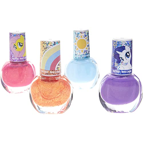 My Little Pony - Townley Girl Juego de esmalte de uñas Peel Off con colores brillantes y opacos para niñas de 3 años o más, perfecto para fiestas, fiestas de pijamas y cambios de imagen