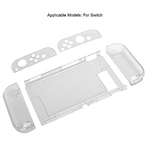 needlid Carcasa Protectora, Cubierta Protectora de Tipo Dividido Envoltura Redonda para Consola de Juegos Switch