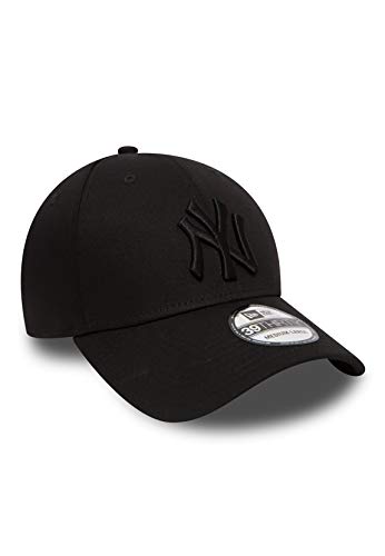 New Era NY Yankees 39 Thirty - Gorra para hombre, color negro (black/ black), talla L/XL
