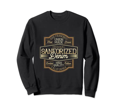 Original Sanforized Denim Sudadera