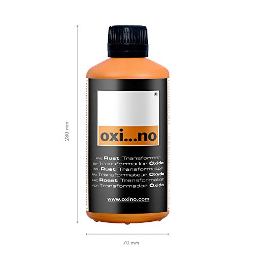 Oxino WK200030 - Transformador de Óxido 500 ml, tratamiento para la oxidación del hierro, hogar, coches, motos, náutica, construcción e industria