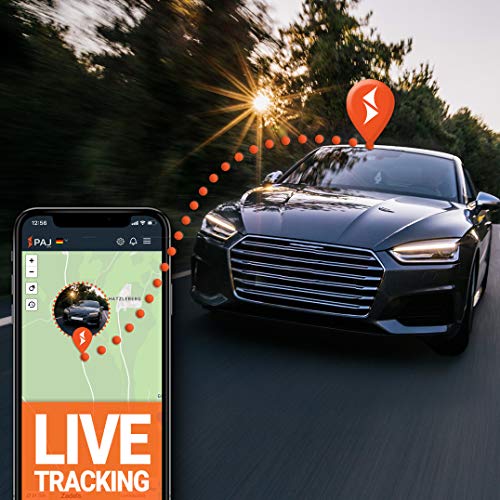 PAJ GPS Allround Finder 2020 -Localizador GPS para Coche, Moto, Personas Mayores, niños y más-Rastreador GPS en Tiempo Real-GPS antirrobo Coche-Marca Alemana- Incluye botón SOS para emergencias