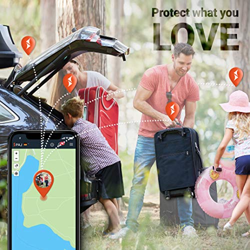 PAJ GPS Allround Finder 2020 -Localizador GPS para Coche, Moto, Personas Mayores, niños y más-Rastreador GPS en Tiempo Real-GPS antirrobo Coche-Marca Alemana- Incluye botón SOS para emergencias