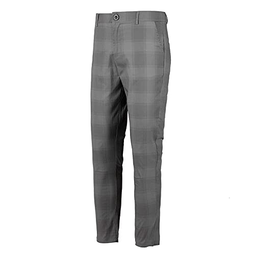 Pantalones a Cuadros Hombre Traje Pantalón De Traje Peto Vaquero Hombre Pantalones Verano Ropa De Trabajo para Hombrechinos Gris Hombre