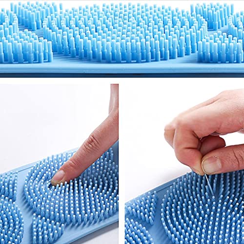 Pastillas de Ducha Exfoliante de la Espalda de Silicona, cepillos de Ducha Limpia de Piel Extra Larga, espueros Traseros, Hombres, Hombres, Hombres, Masaje de Toalla de baño para Hombres Mujeres