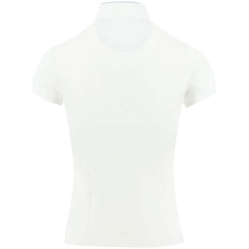 Penelope Camiseta de competición Madrid para mujer, color blanco/gris, talla XL