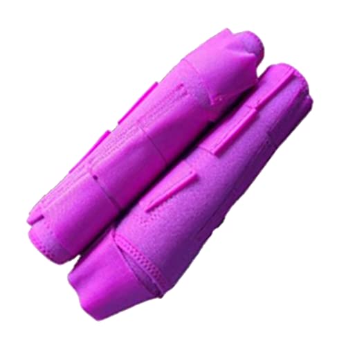 perfeclan Botas Protectoras Ligeras para Tendones de Caballo, Equipos de Botas de Cepillado de Prtoector de Pierna Deportiva Equina para Saltos Y Salidas Al Air - Rosado