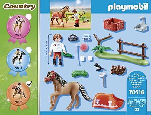 Playmobil 70516 Juguete Pony Connemara
