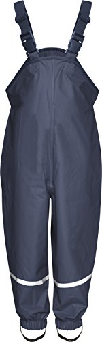 Playshoes Regenlatzhose Pantalón impermeable, Azul (Marino), 3-4 Años/104 cm Unisex bebé