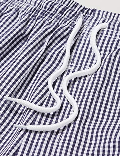 Portwest Pantalon de Chef Bromley, Longitud Alta, Color: Cuadritos Azul/Blanco, Talla: M, C079CHTM