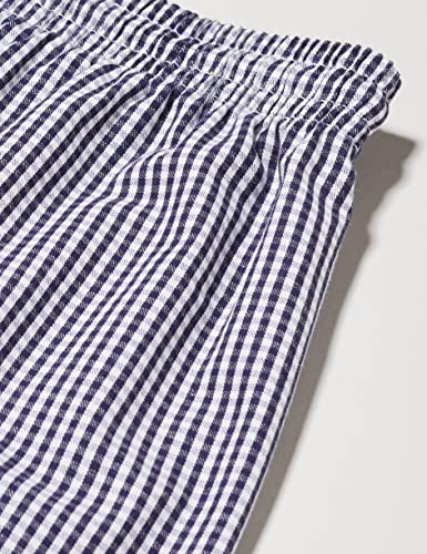 Portwest Pantalon de Chef Bromley, Longitud Alta, Color: Cuadritos Azul/Blanco, Talla: S, C079CHTS