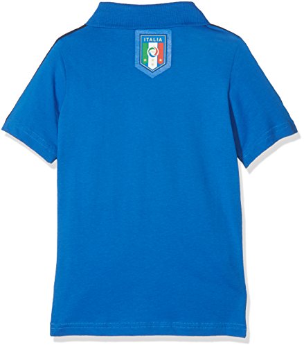 Puma – Polo Infantil de la Federación Italiana de Fútbol, diseño con Imagen de 2006, Infantil, Polo FIGC Italia Tribute 2006, Team Power Blue, 164