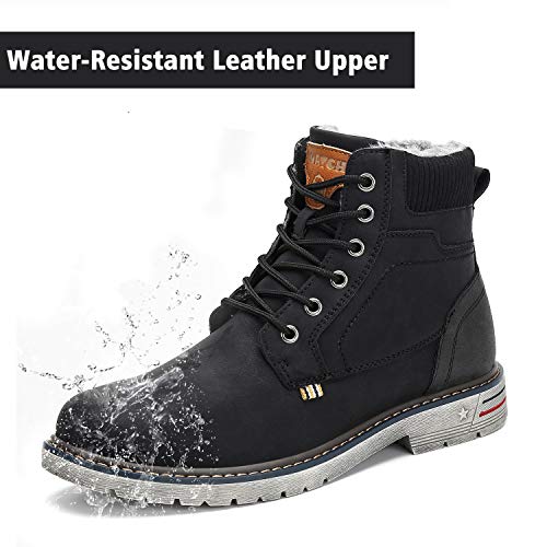 Putu Botas Hombre Botines Invierno Mujer Zapatos de Senderismo Trekking Zapatillas Cálido Nieve Antideslizantes Adulto Unisex Aire Libre Boots