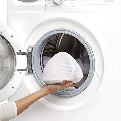 Rayen Lavadora y Secadora lavandería para Prendas dedicadas | Bolsa Protectora Reutilizable para el Lavado de Ropa | 18 x 15 x 5 cm, Blanco