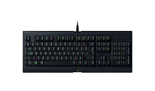 Razer Cynosa Lite - Teclado de juegos tipo Membrana, Gaming, con interruptores de suspensión completa, totalmente programable, vistas cromadas RGB, ES Layout