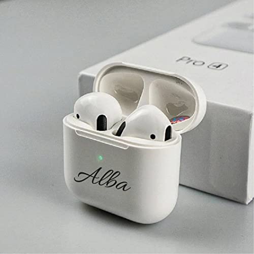 Regalo Original Personalizado - Auriculares Personalizados Pro 4 - Cascos inalámbricos con Nombre - Regalos Originales Hombre y Mujer - Regalo Navidad - Regalos Personalizados