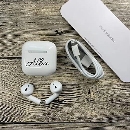 Regalo Original Personalizado - Auriculares Personalizados Pro 4 - Cascos inalámbricos con Nombre - Regalos Originales Hombre y Mujer - Regalo Navidad - Regalos Personalizados