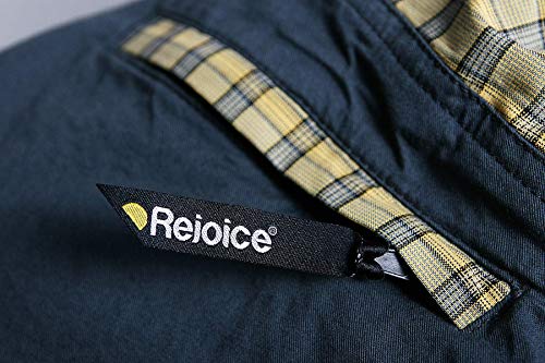 REJOICE Hemp - Pantalones de Escalada para Hombre y Mujer con cuadritos para Boulder, Escalada, Trekking y Senderismo etc, Amarillo, XL