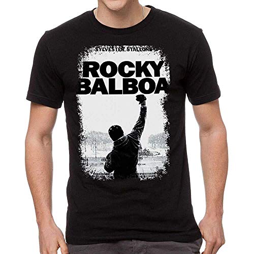Rocky Balboa Rambo Stallion Sylvester Stallone - Black T-Shirt