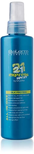 Salerm Cosmetics 21 Express Silk Protein Spray Tratamiento Capilar - 190 ml