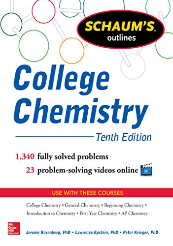 Schaum's Outline of College Chemistry: 1,340 Solved Problems + 23 Videos (Schaum's Outlines) (English Edition)