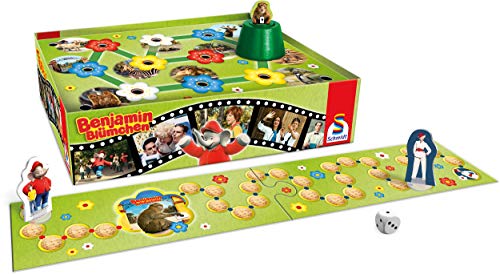 Schmidt Spiele 40589 Benjamin Blümchen, Das Spiel Zum Film, Bunt - Juego de Mesa (Contenido en alemán)