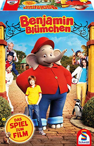 Schmidt Spiele 40589 Benjamin Blümchen, Das Spiel Zum Film, Bunt - Juego de Mesa (Contenido en alemán)