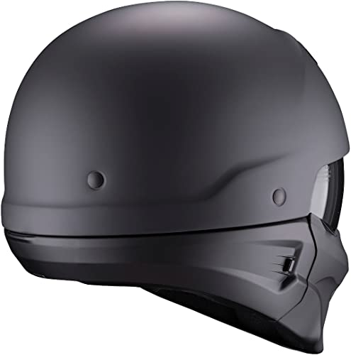 Scorpion Casco de moto EXO-COMBAT EVO Matt Black, Negro, L