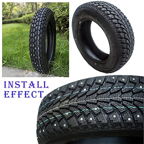 SENZHILINLIGHT 100 piezas antideslizante de acero de tungsteno clavos de rueda pernos de neumáticos para neumáticos de alta calidad coche ATV invierno emergencia