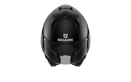 Shark EVO ES - Casco Modular para Moto (Talla XL), Color Negro Mate