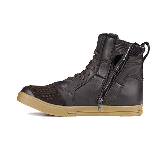 SHIMA Blake Boots, Botas de Motocicleta Hombre, Marrón, 45 EU