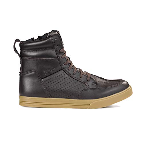 SHIMA Blake Boots, Botas de Motocicleta Hombre, Marrón, 45 EU