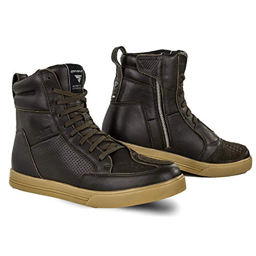 SHIMA Blake Boots, Botas de Motocicleta Hombre, Marrón, 45 EU