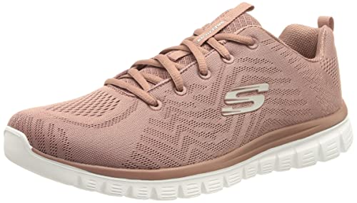 Skechers Graceful Get Connected, Zapatillas Mujer, Pink, 41 EU