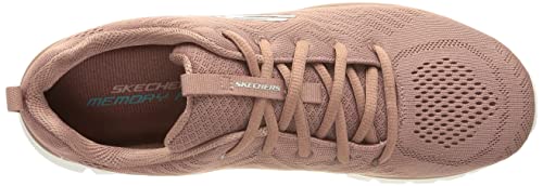 Skechers Graceful Get Connected, Zapatillas Mujer, Pink, 41 EU