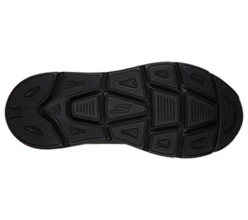 Skechers MAX Cushioning Premier Vantage, Zapatillas para Correr, Black/Charcoal, 23 EU
