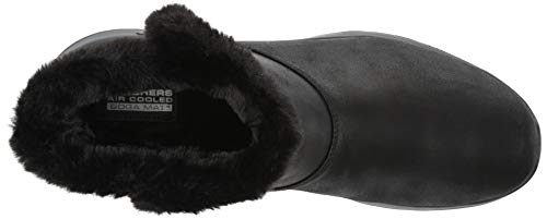 Skechers Women's Boots Chukka, Black, Numeric_8