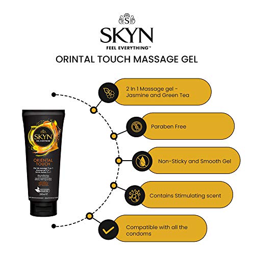 SKYN Lubricants, intimate gels (Toque oriental, durante toda la noche)