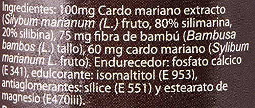 SOTYA - SOTYA Cardo Mariano 100 comprimidos 500 mg