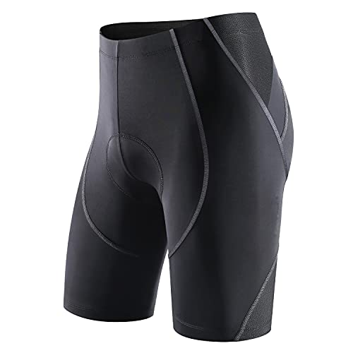 Sportneer Pantalones Cortos de Ciclismo, Pantalones de compresión fríos, Pantalones de Ciclista Acolchados, Pantalones de Ciclismo con Acolchado