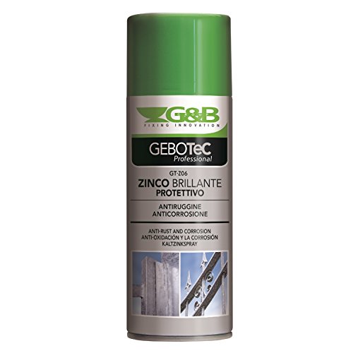 Spray de zinc antióxido para imprimación de zinc, protección contra la corrosión, 400 ml