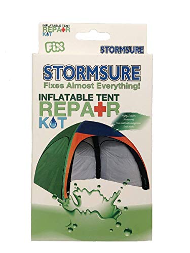Storm Sure Inflatable Tent and Awning - Set de reparación para Tiendas de campaña, Color Blanco