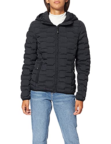 Superdry Expedition Down Windbreaker Chaqueta Cortavientos, Negro, M para Mujer