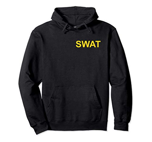 SWAT Shirt, Unidad especial de policía, Logotipo en el pecho Sudadera con Capucha