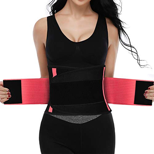 SZ-Climax Alivio del dolor en la parte baja de la espalda - Soporte lumbar ajustable de neopreno con doble tracción, Faja Lumbar Deportiva para Hombre y Mujer
